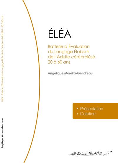 Elea batterie d'evaluation du langage elabore de l'adulte