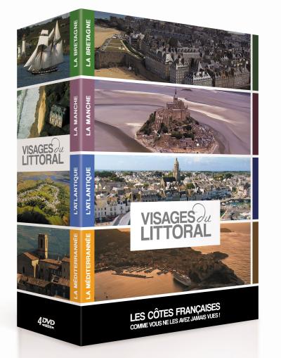 Visages du Littoral Coffret 4 DVD