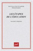 Les étapes de l'éducation