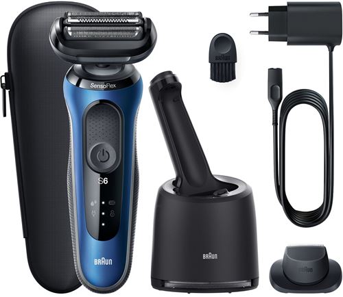 Rasoir Électrique Braun Series 7 71-N7200Cc - avec Tondeuse De Précision - Technologie Autosense - Noir