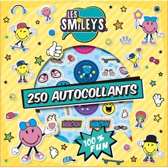 Les Smileys - 250 autocollants