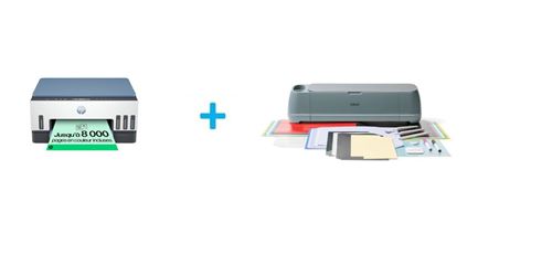 Imprimante multifonction HP Smart Tank 7006 + Pack Machine de découpe Cricut Maker 4 Gris + kit essentiel