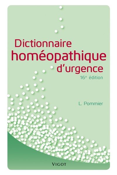 Dictionnaire homéopathique d'urgence