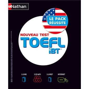 Coffret TOEFL 1 livre 1 livret + 5 CD audio + 1 outil intéractif en ligne 2012 - 1