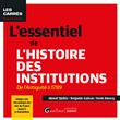 L'essentiel de l'Histoire des institutions