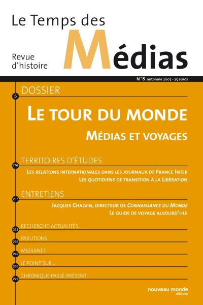 Revue le temps des médias 8