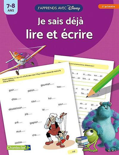 Disney J'apprends avec - Je sais déjà lire et écrire (7-8 a.)