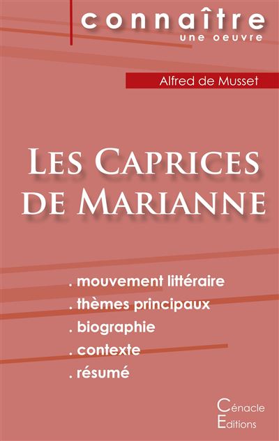 Fiche de lecture Les caprices de Marianne de Musset