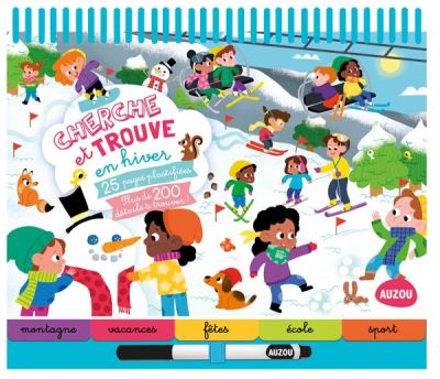 Cherche Et Trouve En Hiver Cartonne Collectif Achat Livre Fnac
