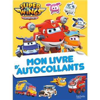Super Wings - Mon livre d'autocollants