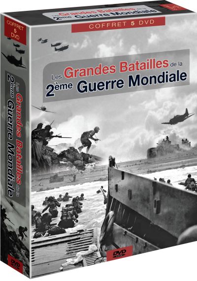 Coffret Grandes batailles de la Seconde Guerre Mondiale DVD