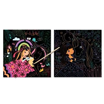 Coup de coeur créations - Princesses et licornes - Mes cartes à gratter