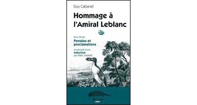 Hommage à l'amiral Leblanc