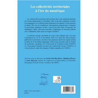 Les collectivités territoriales à l'ère du numérique