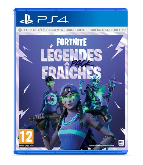Just For Games Fortnite Pack Légendes Fraîches PS4