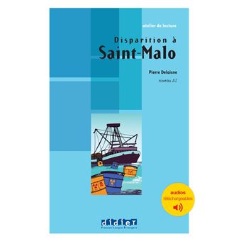 Disparition a saint malo - livre