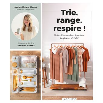 Lien vers ebook "Trie, range, respire" sur la FNAC