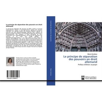 Dissertation de droit constitutionnel la sparation des pouvoirs