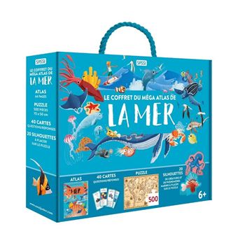 Le coffret du méga atlas de la mer