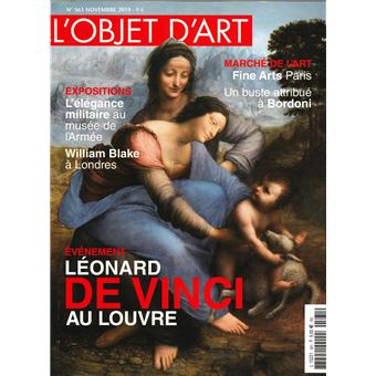 L'objet d'art N°561 Léonard de Vinci - novembre 2019