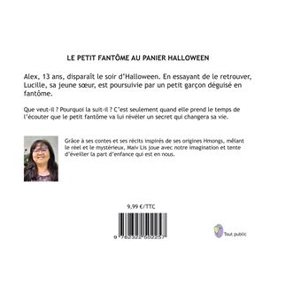 Le petit fantôme au panier Halloween