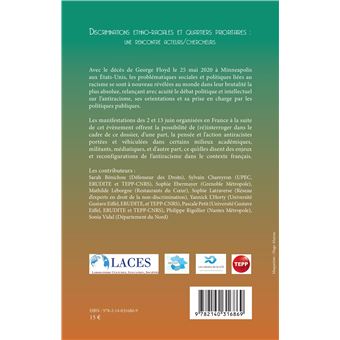 Discriminations ethno-raciales et quartiers prioritaires : une rencontre acteurs/chercheurs