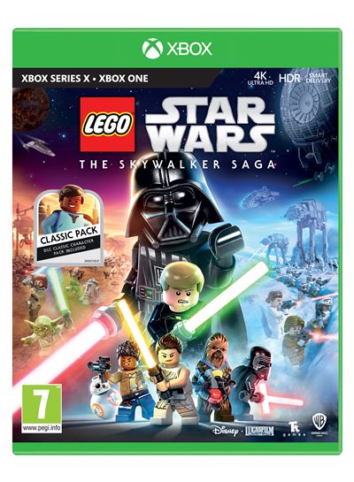 Pochette avant du jeu LEGO Star Wars': La Saga Skywalker Xbox Series X