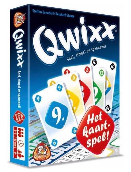 White Goblin Games Qwixx Het kaartspel