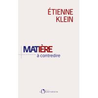 Matière à contredire