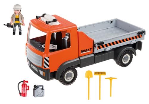 Camion de chantier - Playmobil 1.2.3 — Juguetesland