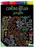 Colos fluo jungle - avec un feutre multimines