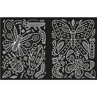 Colos fluo jungle - avec un feutre multimines