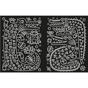 Colos fluo jungle - avec un feutre multimines