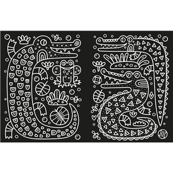 Colos fluo jungle - avec un feutre multimines