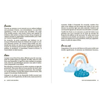 Petit Livre des rêves - Déchiffrez vos rêves et découvrez ce qu'ils révèlent de vous