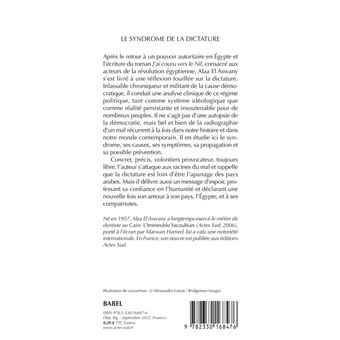 Le Syndrome de la dictature