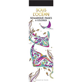 Marque-pages Sous l'océan