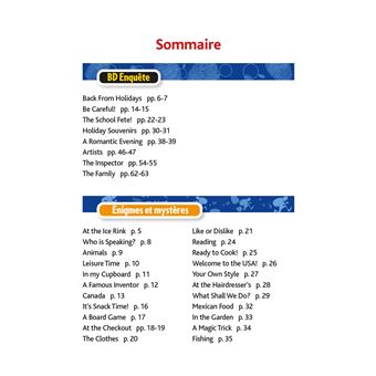 Jeux et énigmes en anglais De 4e à la 3e - Cahier de vacances 2023