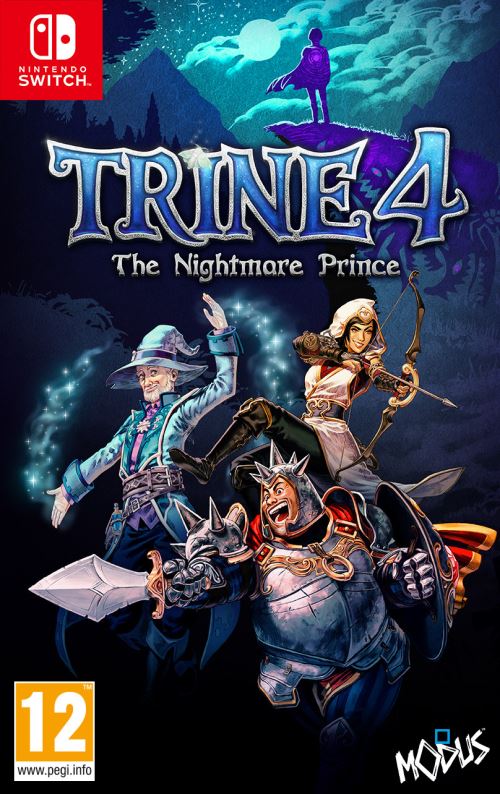 Pochette avant du jeu Trine 4 : The Nightmare Prince Nintendo Switch