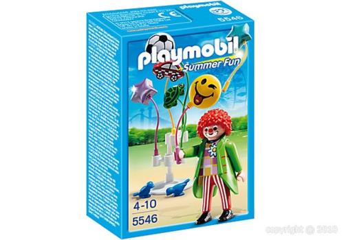 Playmobil Summer Fun 5546 Clown avec ballons ''Smileyworld''