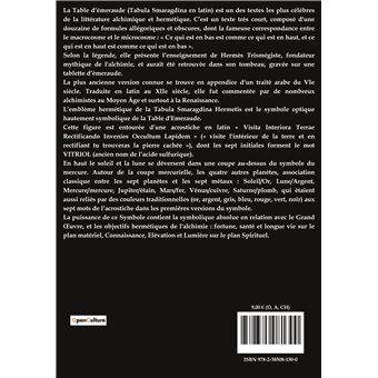 La table d'Émeraude ou la lumière astrale