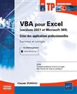 VBA pour Excel (version 2021 et Microsoft 365) - Créez des applications professionnelles : Exercices