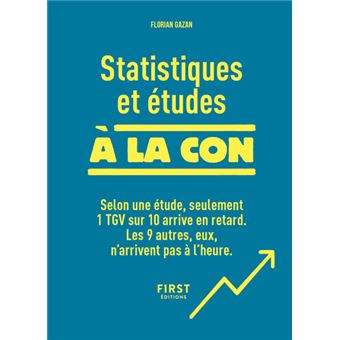 Statistiques et études à la con