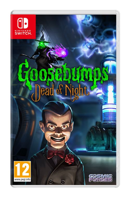 Pochette avant du jeu Goosebumps Dead of Night - Chaire de Poule Nintendo Switch