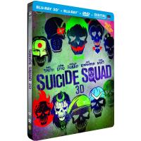 Suicide Squad Steelbook Blu-Ray 3D+ 2D