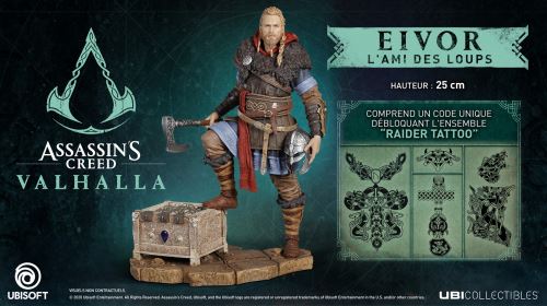 ASSASSIN'S CREED VALHALLA EIVOR MALE FIGURINE 25CM