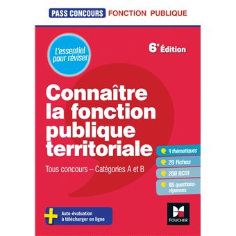 Pass'Concours - Connaître La Fonction Publique Territoriale Cat. A Et B ...