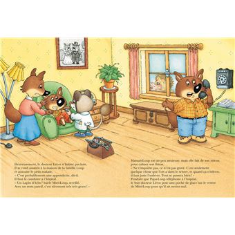 Mini-Loup à l'hôpital + 1 figurine