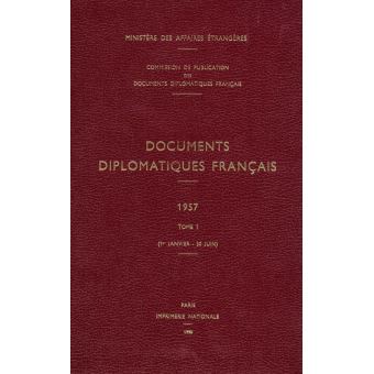 Documents diplomatiques français