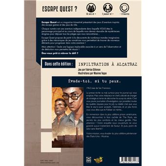 Escape Quest T07 Infiltration à Alcatraz